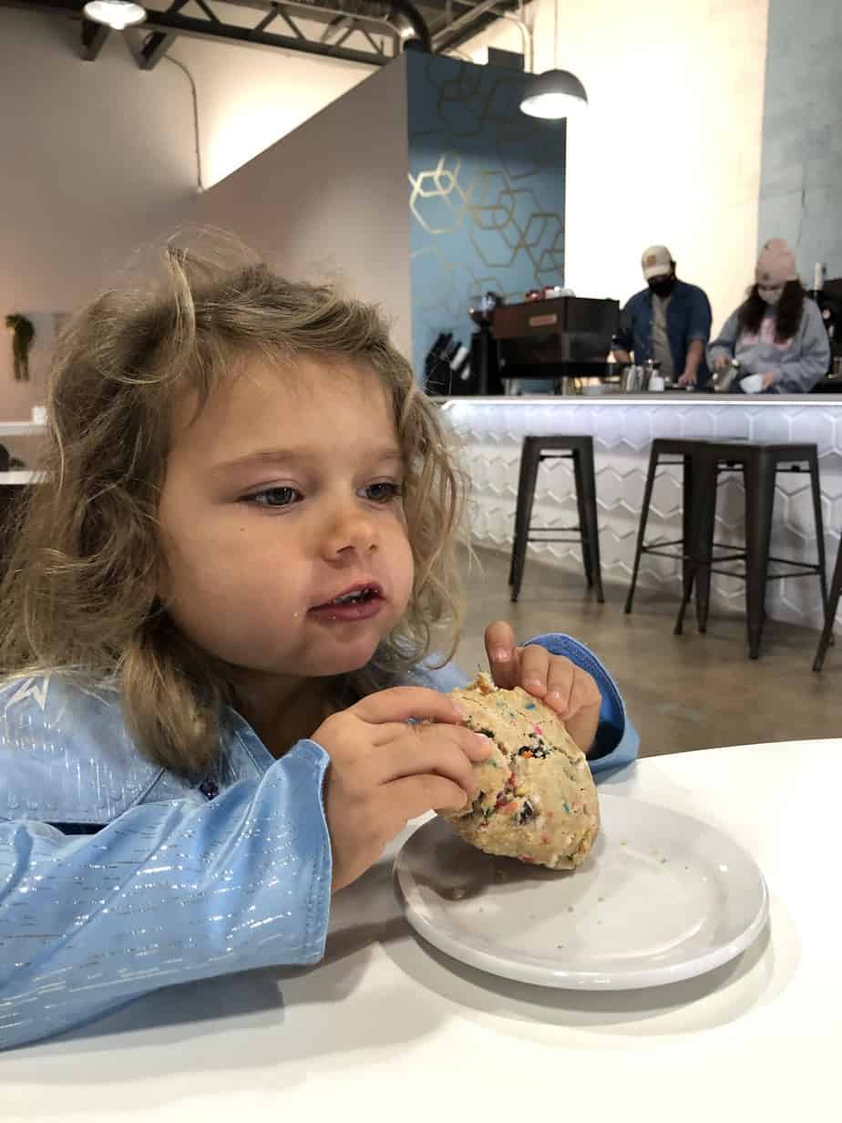 Gluten Free Vegan Scone at Cohesive Coffee in Greenville, SC