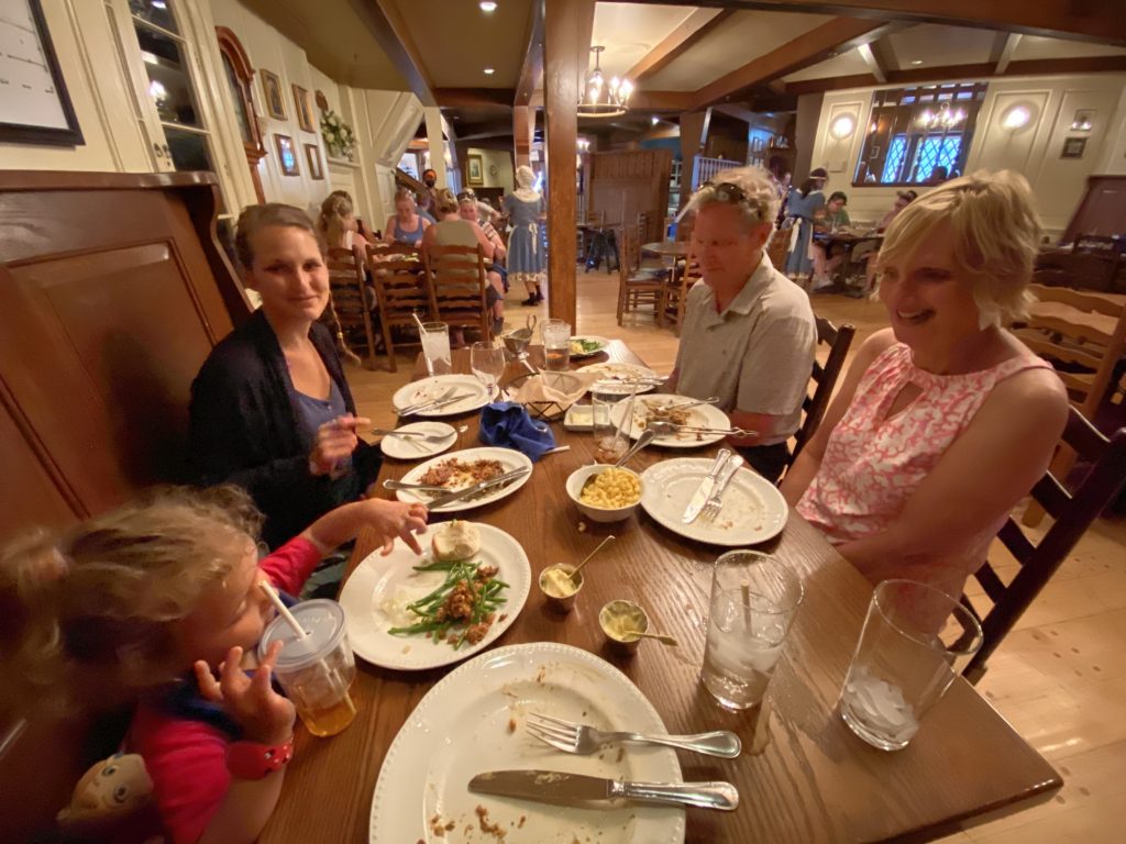 Vegan and Gluten Free Dining at Liberty Tree Tavern in Disney World's Magic Kingdom