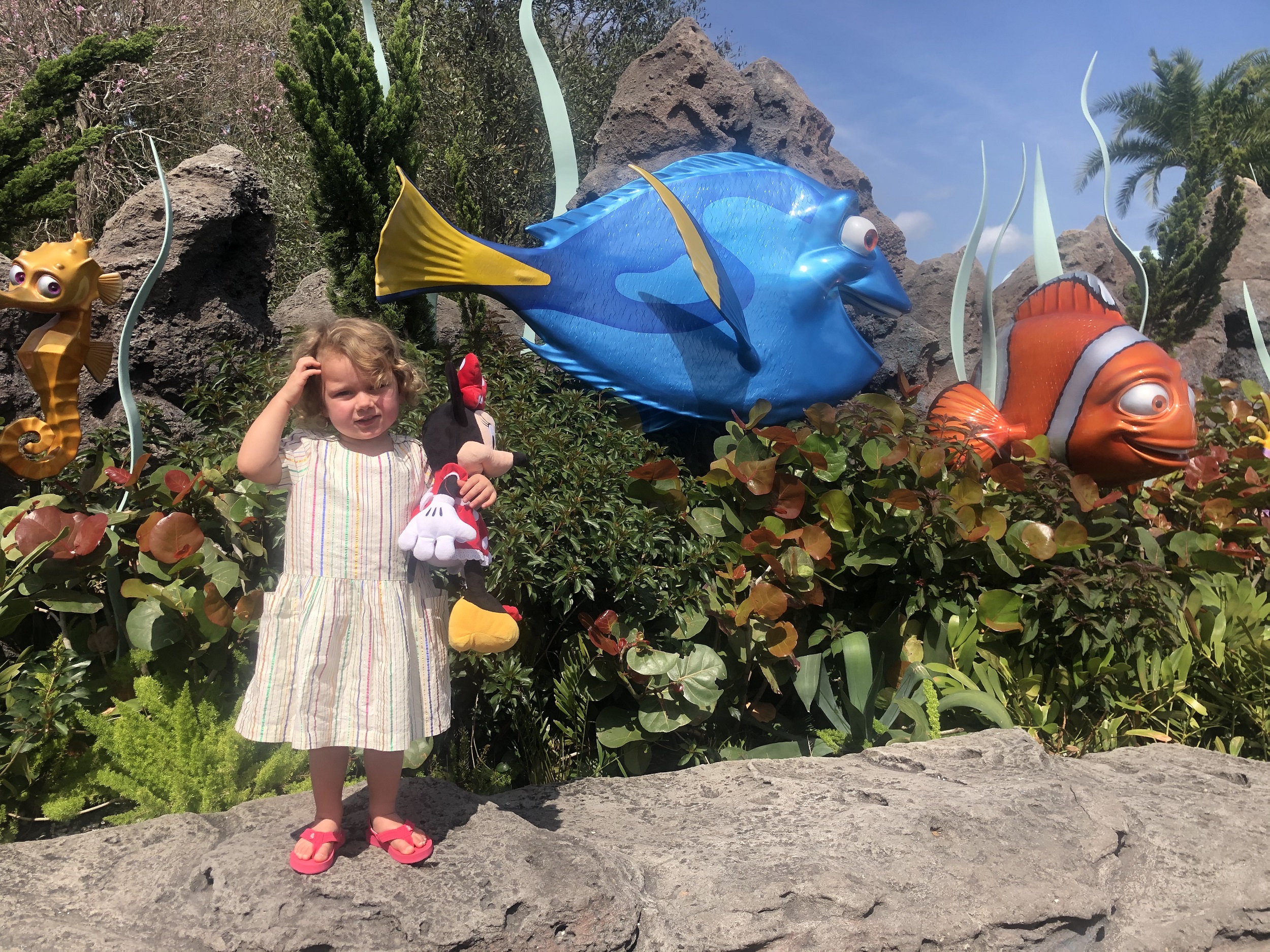 Outside The Seas with Nemo and Friends at Disney World's Epcot