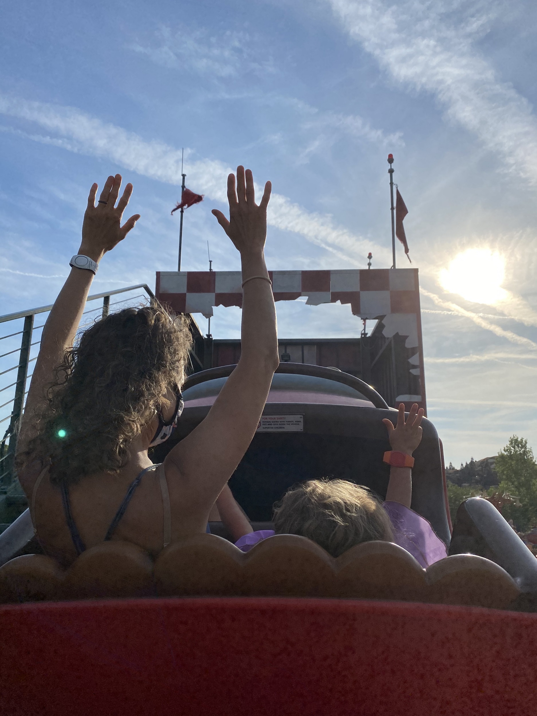 If you're in Magic Kingdom with a toddler, they will love riding Barnstormer for a "starter coaster".