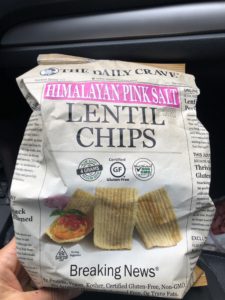Lentil Chips for a Vegan Road Trip Snack
