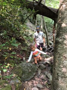 Goshen Creek Trail with kids in Boone NC