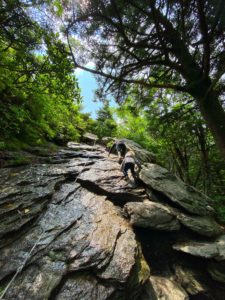 An adventurous hike for kids near Boone NC