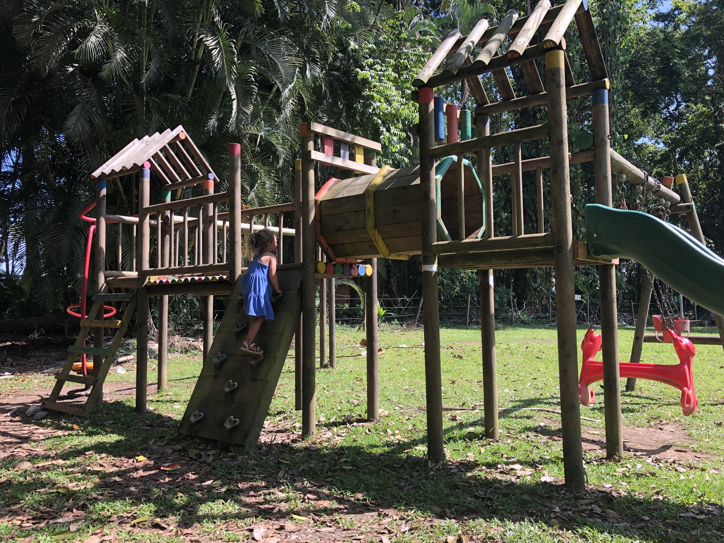 Playground near Playa Cocles in Puerto Viejo