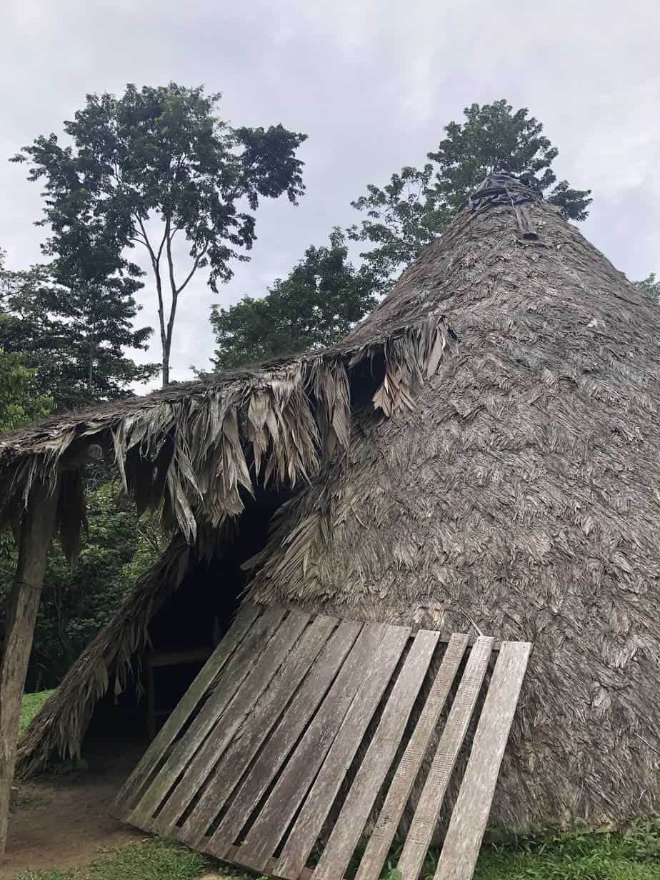 Canonical House from Indiginous Tour in Puerto Viejo