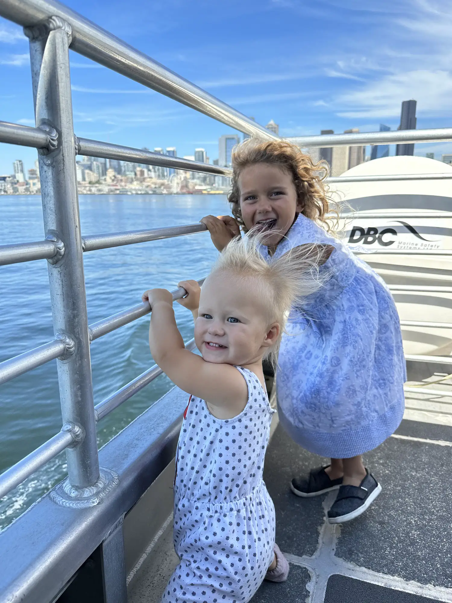 kids are free on the west seattle water taxi 