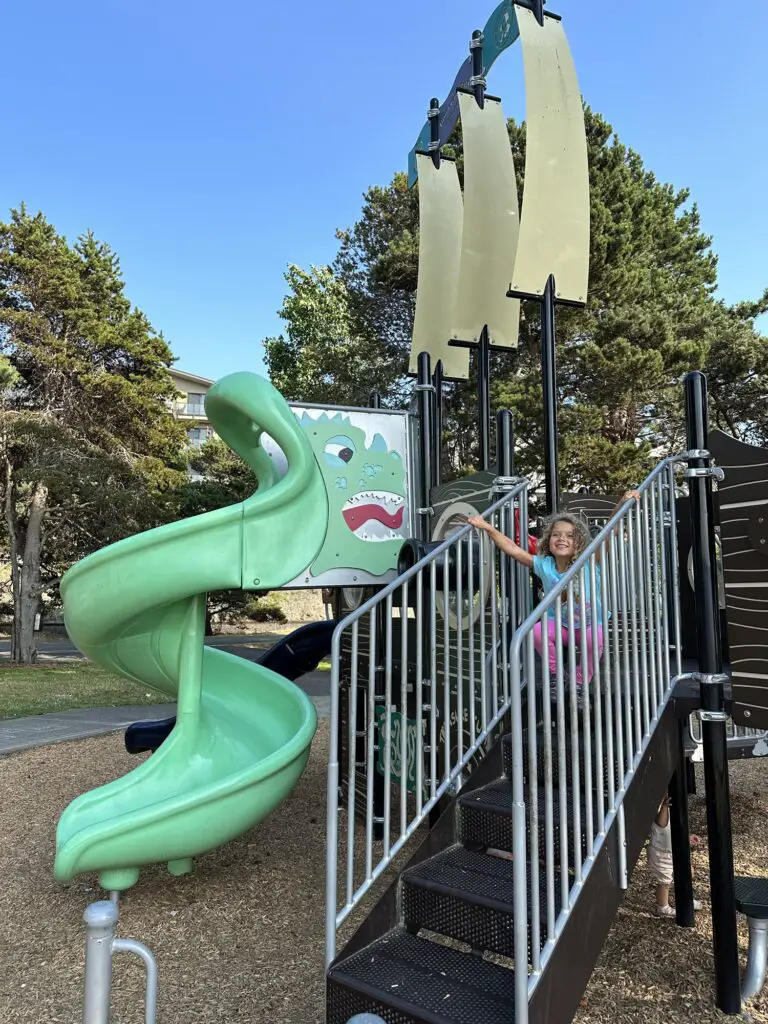 Pirate Themed Playground at Boulevard Park in Bellingham WA