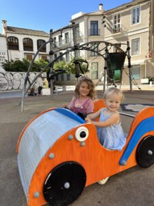 Playgrounds are all around Malaga and the perfect thing to do in Malaga with kids