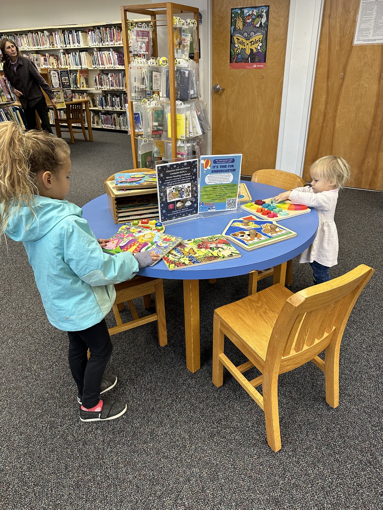 West Asheville Library Kids Section