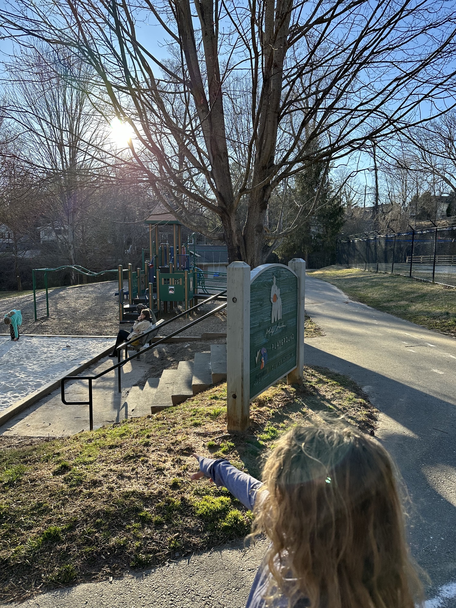 Malvern Hills Park is a gathering spot for families and kids in West Asheville