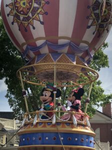 Toddlers love seeing Mickey and Minnie in the parade at Magic Kingdom