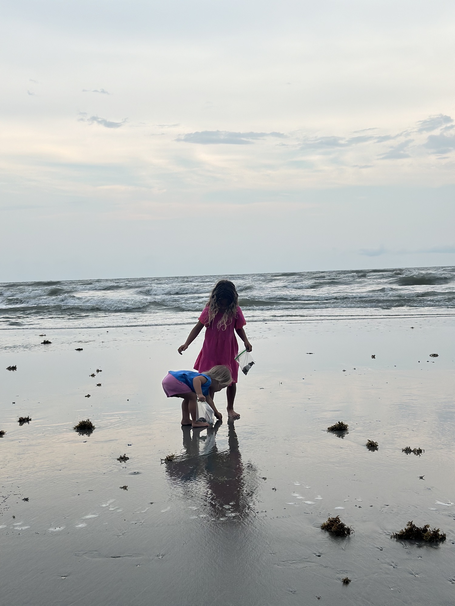 Family at the beach