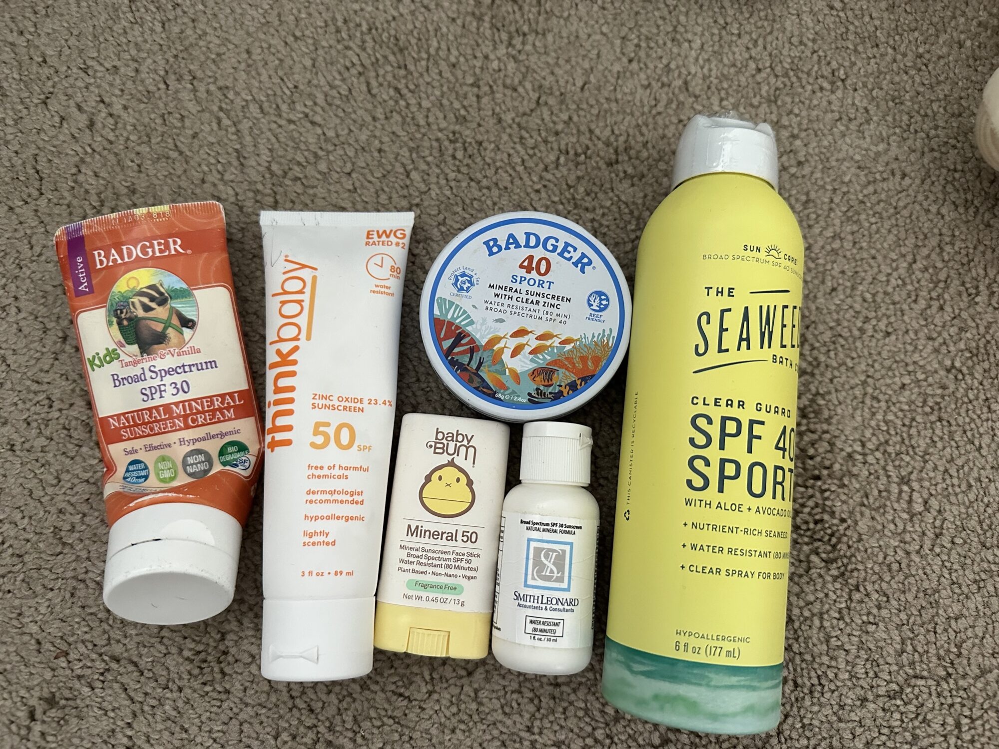 sunscreen options for toddlers at the beach