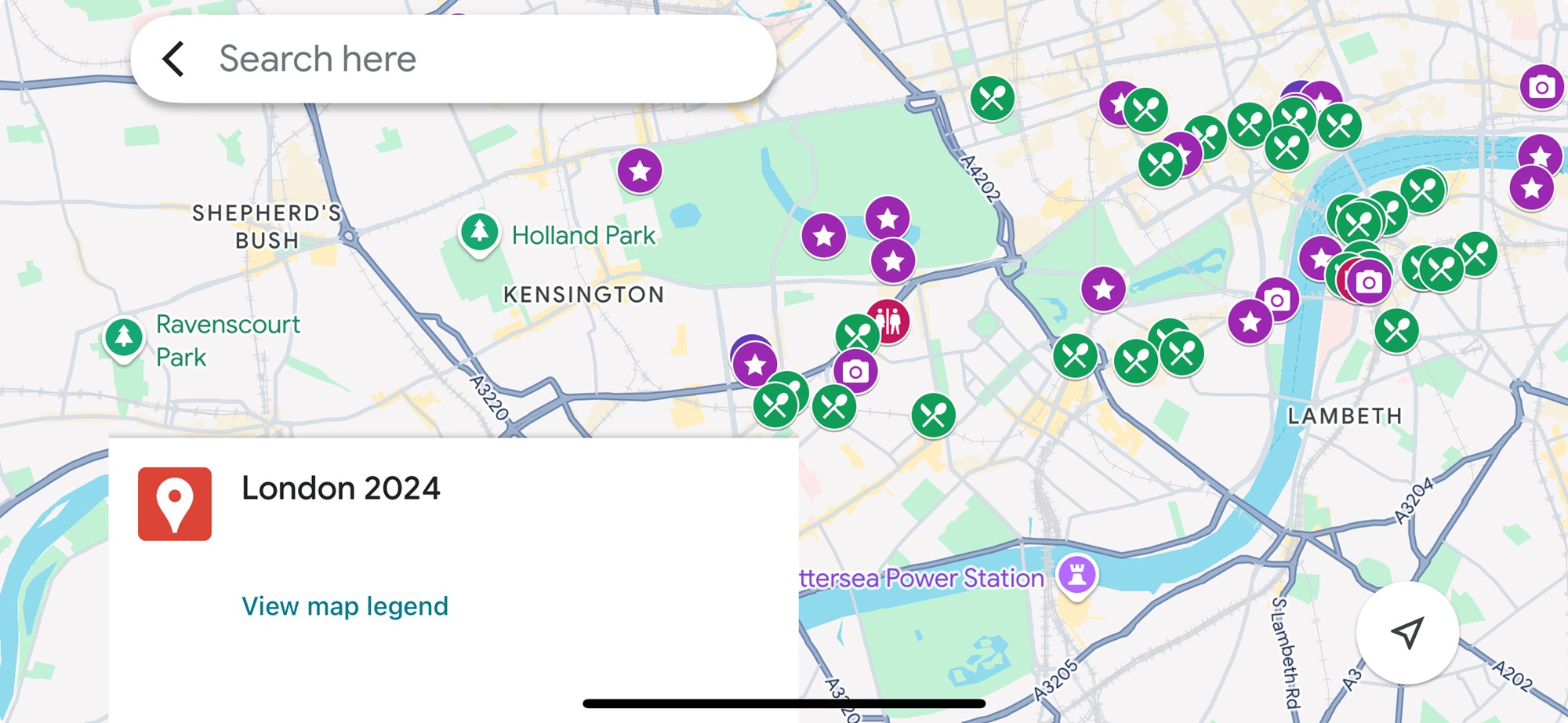 A Google my maps to prepare for a trip to europe with kids