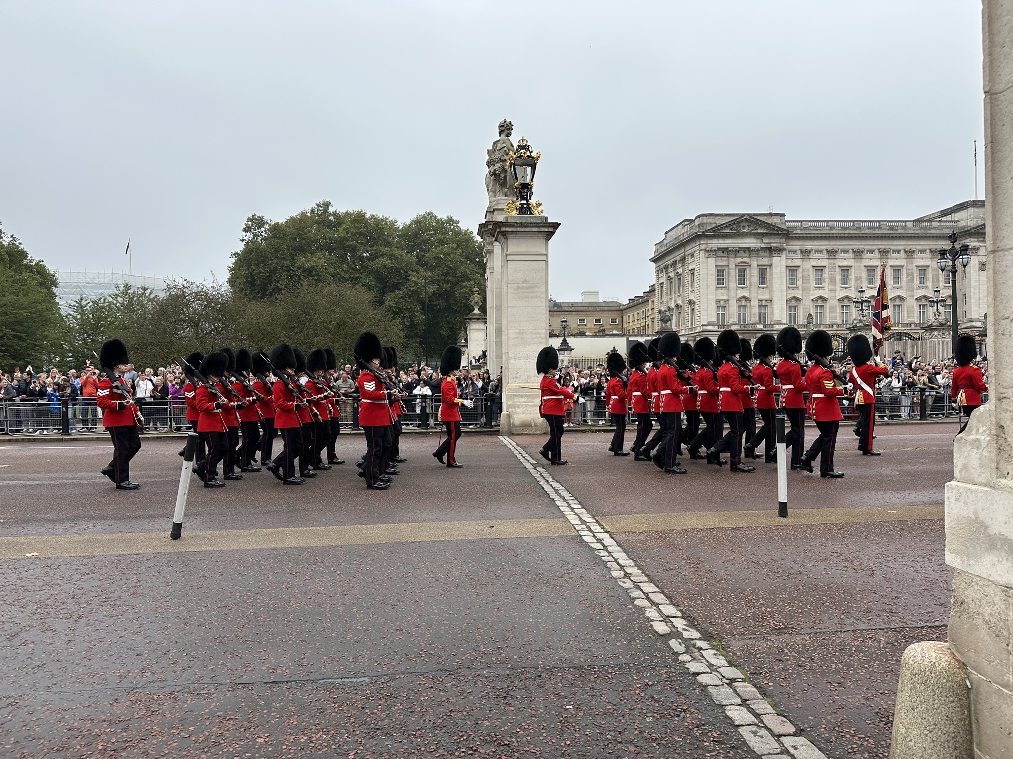 Changing of the Guard in front of Buckingham Palace - a free activity for families in London