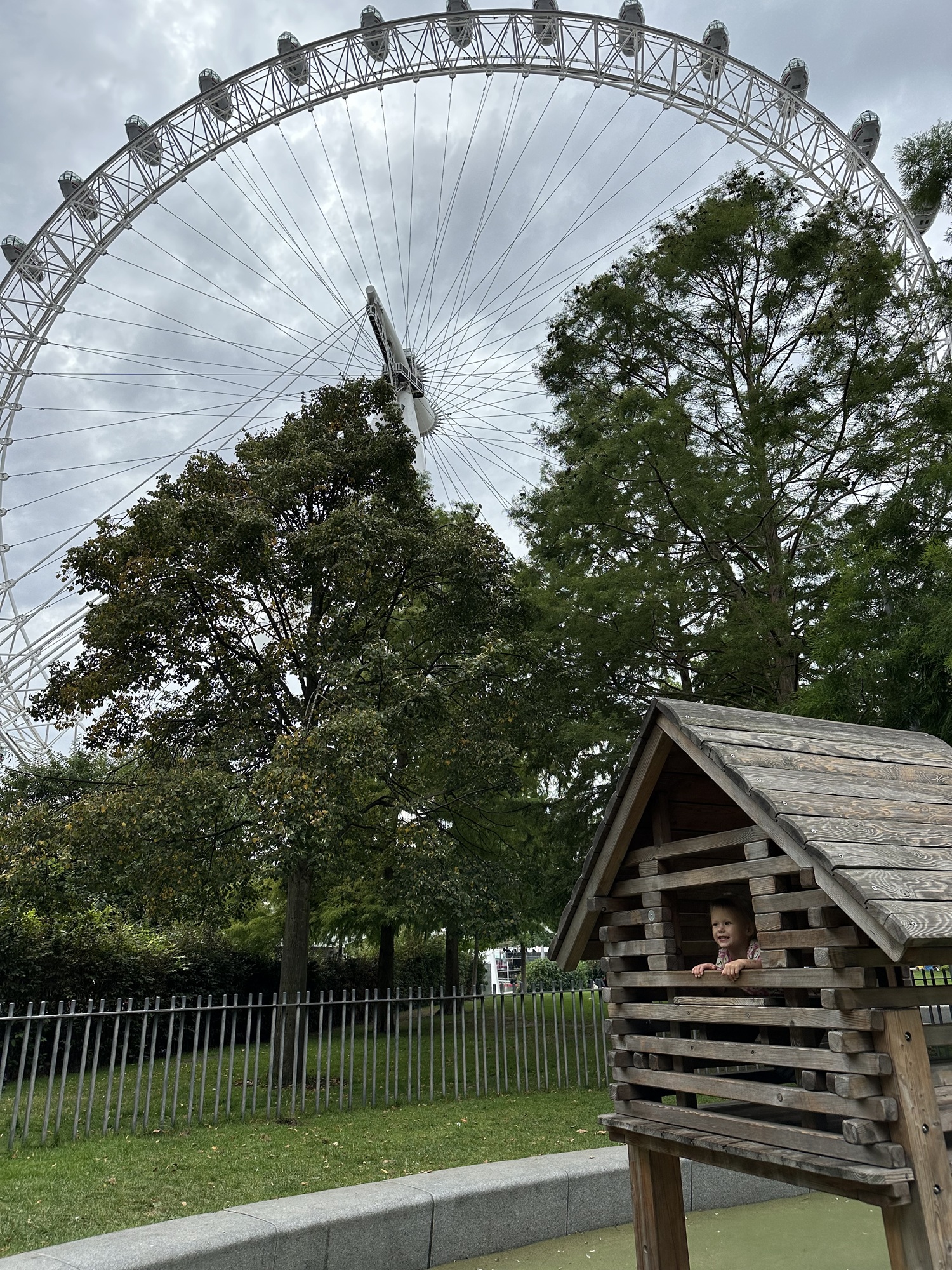 There are plenty of free parks to explore in London with kids, like Jubilee Park in South Bank