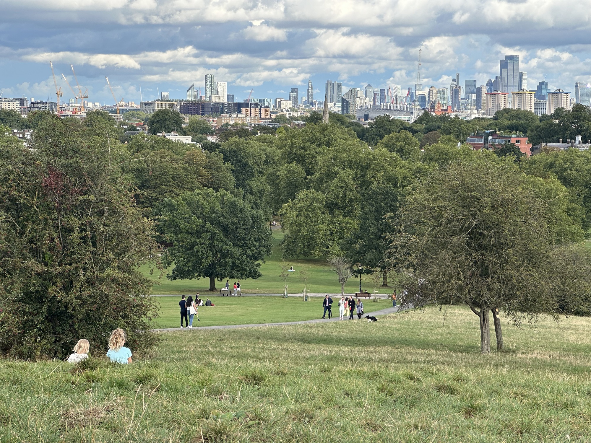 Primrose Hill provides fantastic, free views of London