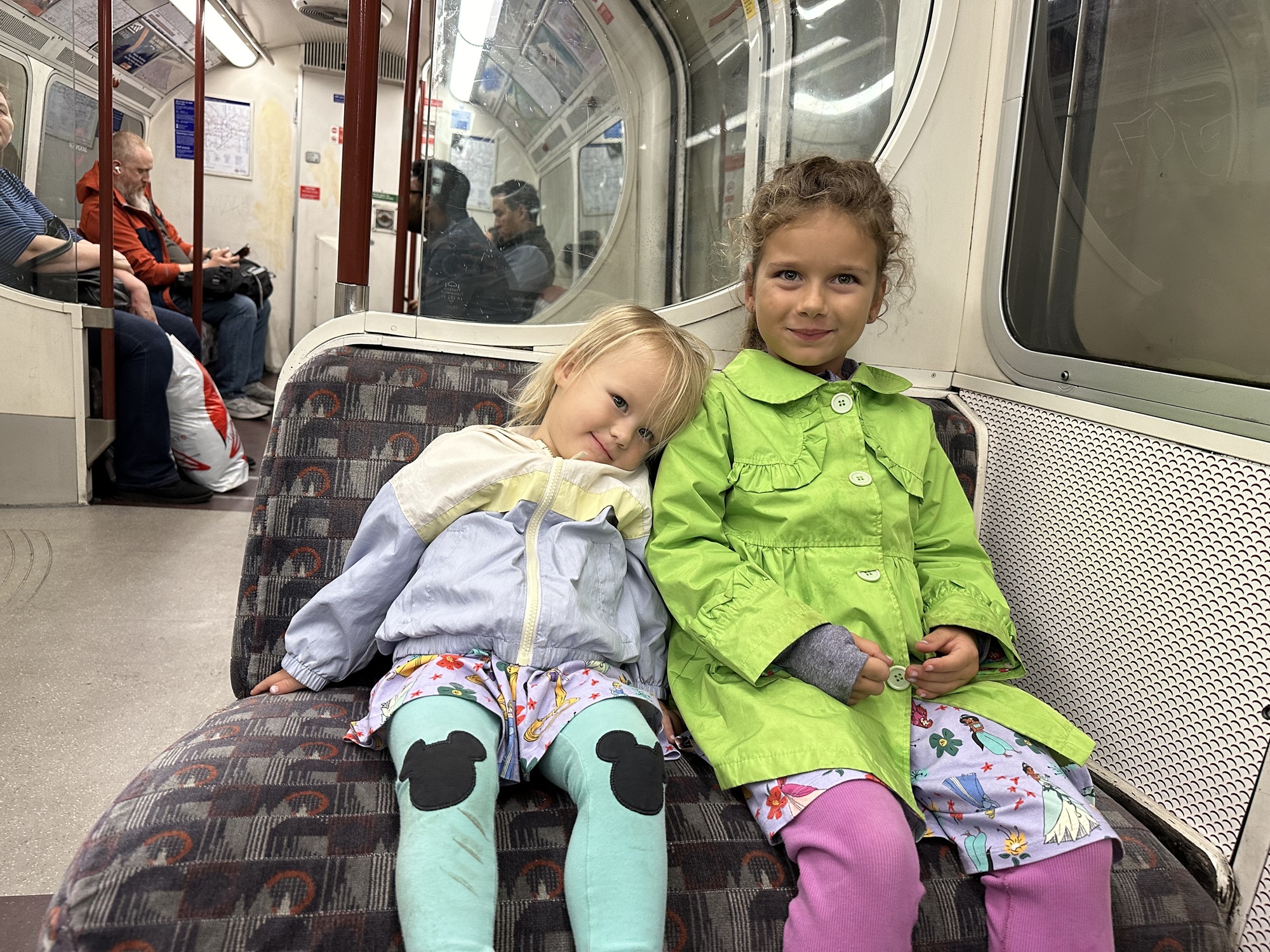 Taking the Tube in London is free for kids