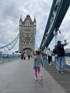 The Tower Bridge Tour in London is a fun activity for kids