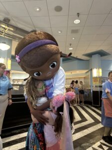 Meet Doc McStuffins at Hollywood and Vine in Disney World