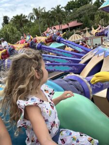Toddlers will love Aladdin's Magic Carpet ride in Magic Kingdom