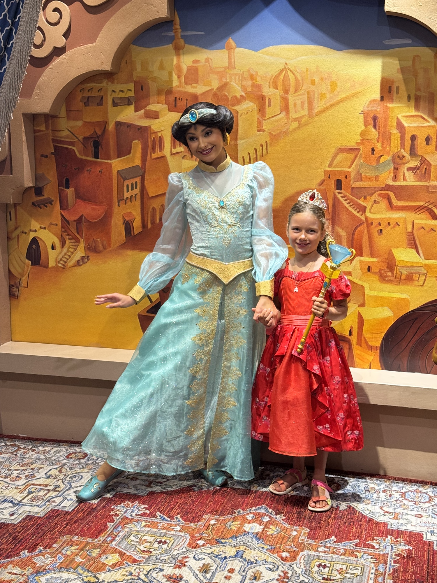 Jasmine Meet and Greet at Epcot's Morocco