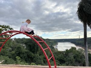 Small playground in Puerto Iguazu, Argentina