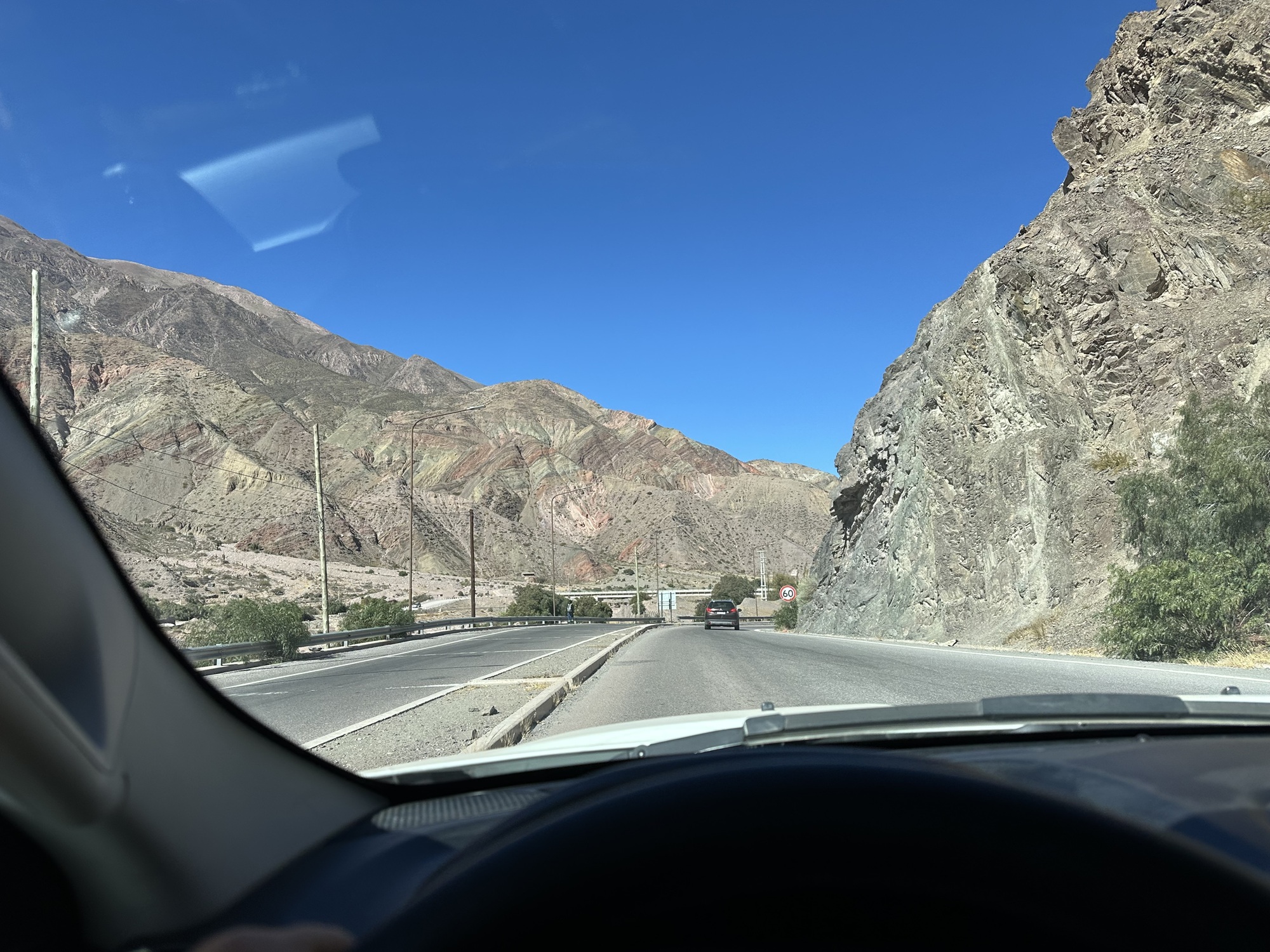 Driving in Jujuy, Argentina