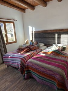 Second bedroom in Cabañas La Nochera in Tilcara, Argentina