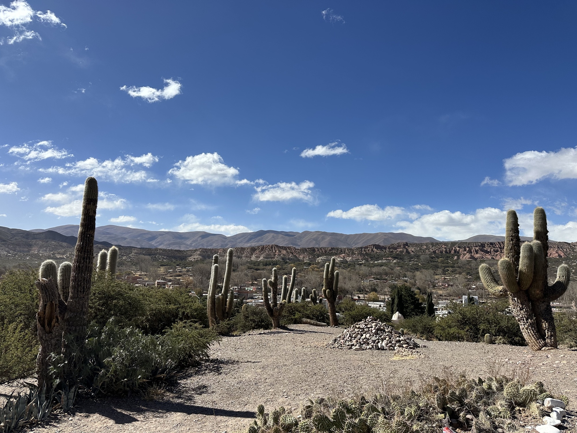 Humahuaca, Argentina - A view from the monument in town