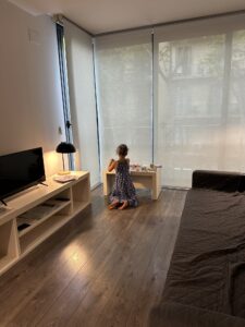 Espais Blaus apartment as the perfect place to stay in Barcelona for 4 days with kids