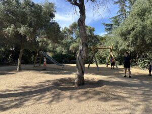 The playground at Park Guell in Barcelona