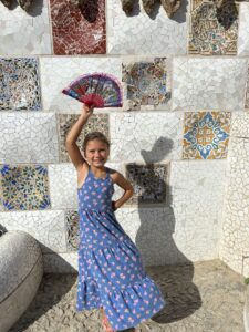 Park Guell is a must-do during your family's 4 days in Barcelona