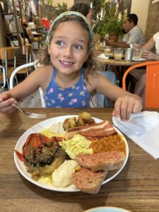 Brunch at Petit Princep in Barcelona