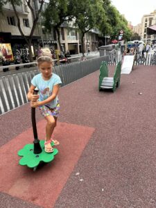 Playgrounds are plentiful in Barcelona