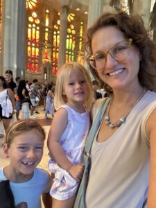 Sagrada familia is a kid friendly activity in Barcelona